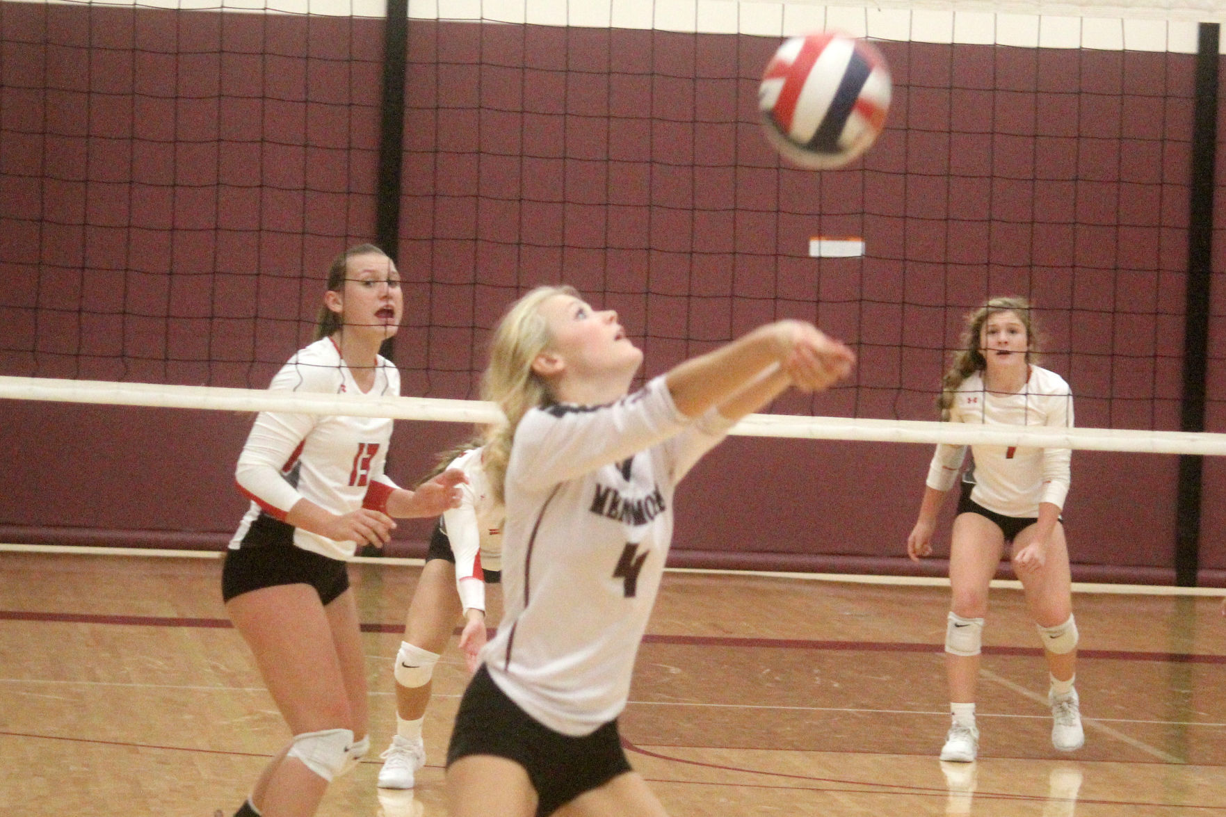 Chippewa Falls at Menomonie volleyball 9-12-19